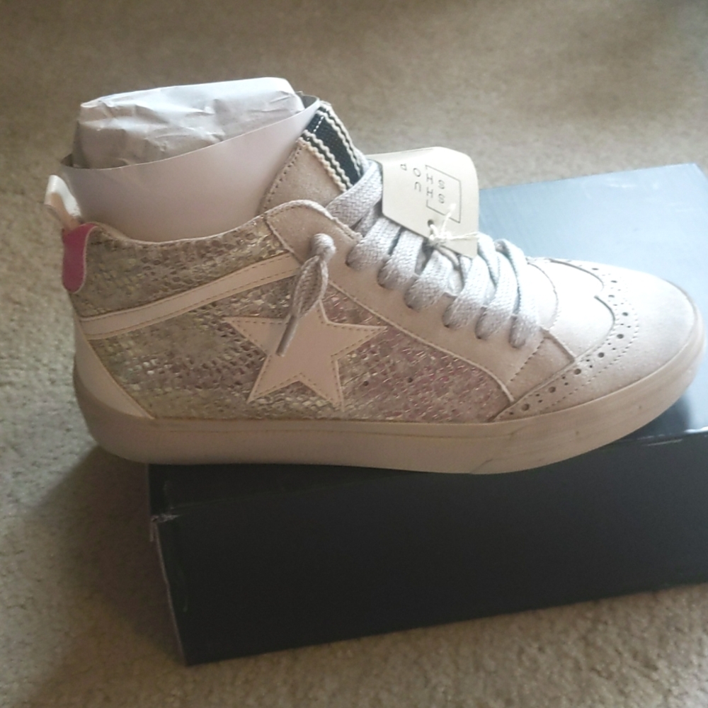 High top sneakers